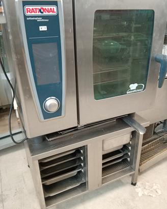 forno rational 6 teglie a gas 