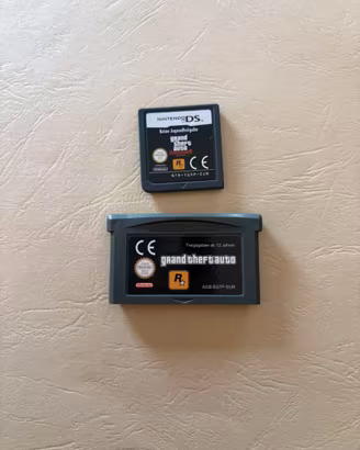 Lotto 2 giochi GTA Nintendo – DS e Game Boy Advanc
