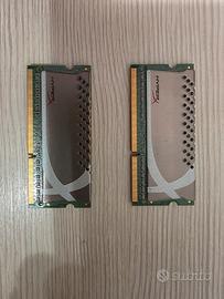 Kit 8gb ddr3L 2x4gb Kingston HyperX gaming 