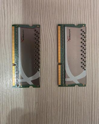 Kit 8gb ddr3L 2x4gb Kingston HyperX gaming 