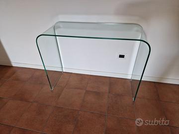 Consolle in cristallo