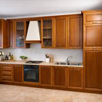 Cucina Lineare Componibile in legno massello