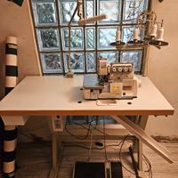 macchina da cucire taglia e cuci