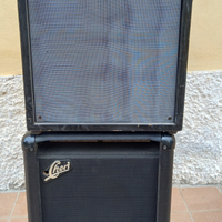 Due casse acustiche con cavo