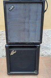 Due casse acustiche con cavo