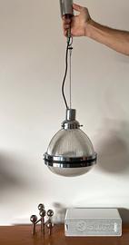 Lampada a sospensione in vetro acciaio artemide