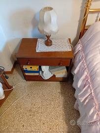 Comodini con cassetto e Abat Jour