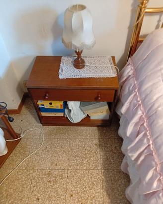 Comodini con cassetto e Abat Jour