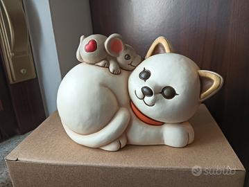 gatto con topolino Thun