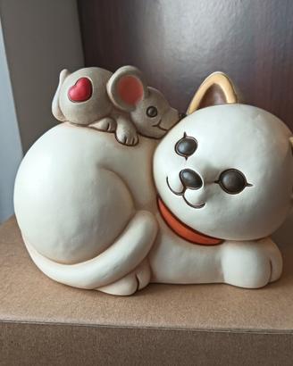 gatto con topolino Thun