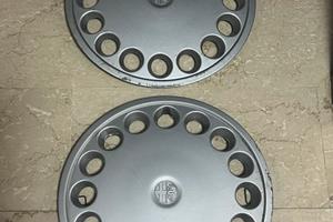 Set 2 copriruota originali alfa 75 33 90 da 14”