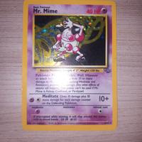 Carte Pokemon Mr. Mime 6/64 Jungle Rara Holo Eng