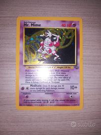 Carte Pokemon Mr. Mime 6/64 Jungle Rara Holo Eng