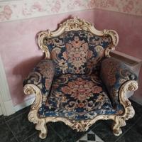 Poltrona barocco veneziano