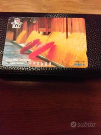 Carta telefonica giapponese anni 90