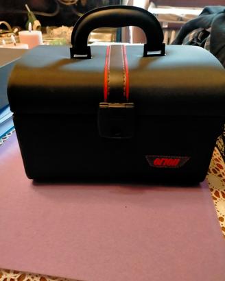 BEAUTY CASE NERO RIGIDO ANNI 80 