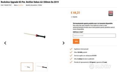 ROCKSHOX Air Spring DebonAir 200mm BOXXER C1+