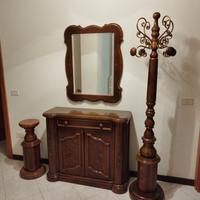 Set ingresso appendiabiti/specchio/mobile 