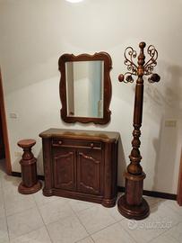 Set ingresso appendiabiti/specchio/mobile 