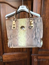 Borsa in vero pitone Ape Regina
