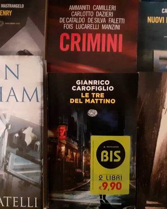 libri thriller, gialli, italiani e stranieri