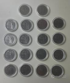 100 lire diverse annate