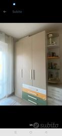 Armadio cameretta beige 