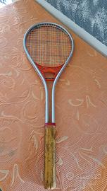 racchetta da tennis deluxe vintage in alluminio