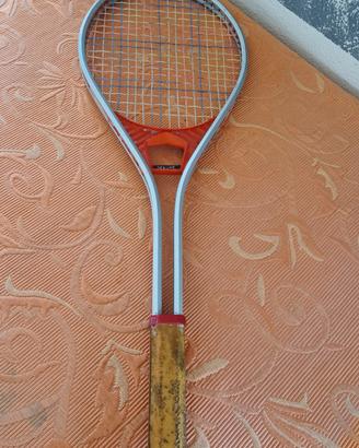 racchetta da tennis deluxe vintage in alluminio