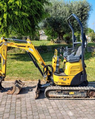 Miniescavatore YANMAR VIO12-2A Solo 1000 ore !!