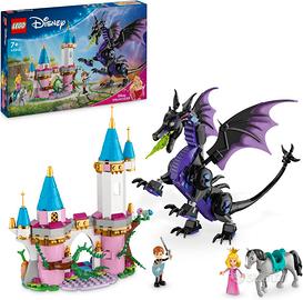 LEGO 43240 Disney Malefica Drago da La Bella Addor