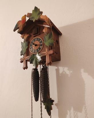 Orologio a Cucu'  in legno 
