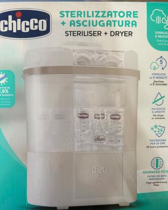 Sterilizzatore Chicco con asciugatura