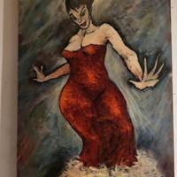 Olio su tela di Sem Parigi. 