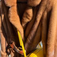 Pregiato cappotto visone selvaggio - nuovo-