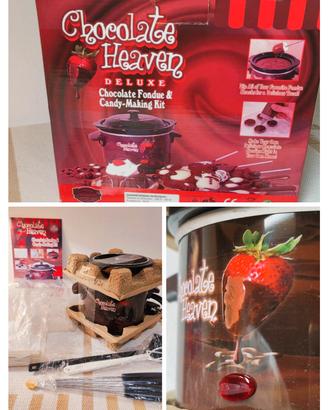 Chocolate Heaven  Set fonduta di cioccolato e kit 