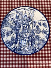 piatto da esposizione da collezione