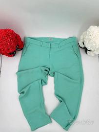 Miu Miu – Pantaloni Sartoriali Verde Acqua | Tagli