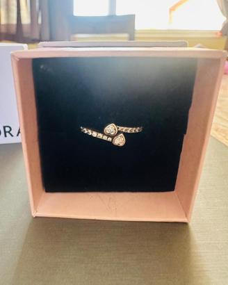 anello pandora cuori