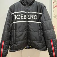 Piumino Giubbino Bomber Smanicato Iceberg