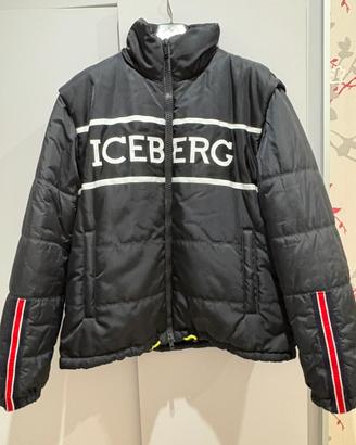 Piumino Giubbino Bomber Smanicato Iceberg
