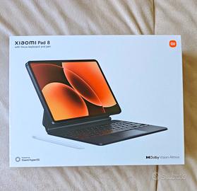 Tablet Xiaomi pad 8 8+12 128 GB con tastiera 