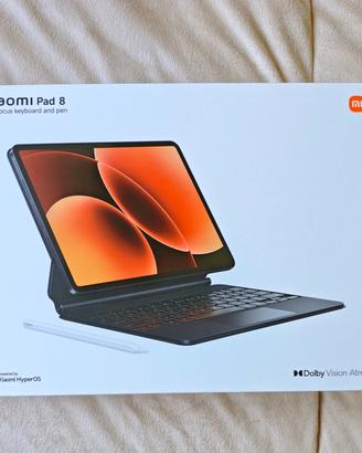 Tablet Xiaomi pad 8 8+12 128 GB con tastiera 