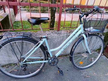 Bici Donna Unisex Ibrida Città con Marce