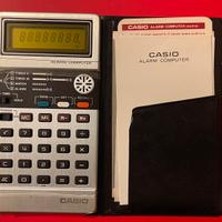 Calcolatrice vintage Casio anni 80 -Alarm Computer