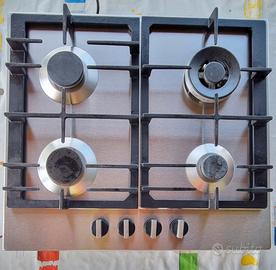 Piano cottura a gas 60 cm Acciaio inox - PCH6A5B90