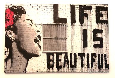 QUADRO  CANVAS  BANSKY