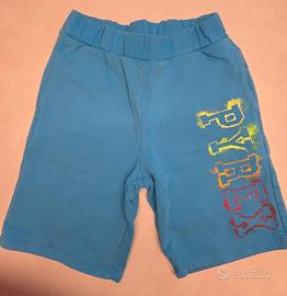 Shorts Pyrex 100% cotone azzurri kids