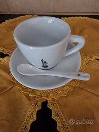 Tazzina con piattino e cucchiaino Bialetti 