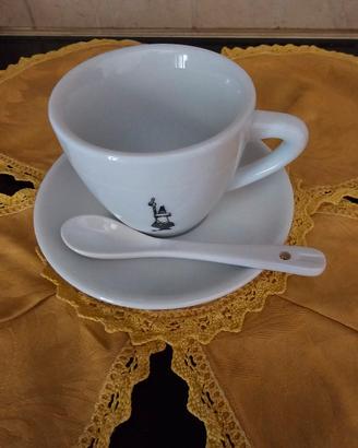Tazzina con piattino e cucchiaino Bialetti 
